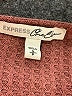 Express One Eleven Burgundy Cardigan Size S - photo 7
