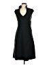 Snap Solid Black Cocktail Dress Size 7 - photo 1