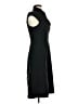 Snap Solid Black Cocktail Dress Size 7 - photo 4
