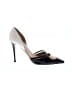Jimmy Choo Color Block Ivory Black Heels Size EU 39 - photo 1