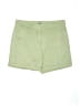 J.Crew Solid Green Khaki Shorts Size 10 - photo 1