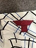 212 Collection 100% Polyester Argyle Ivory Long Sleeve Blouse Size L - photo 7