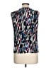 Jones Studio Black Blue Sleeveless Blouse Size L (estimated, petite) - photo 2