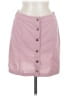 Shein 100% Polyester Solid Pink Casual Skirt Size 6 - photo 1