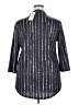 Naggoo Black 3/4 Sleeve Blouse Size 2X - photo 2
