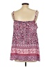 CAbi 100% Polyester Burgundy Sleeveless Top Size L - photo 2