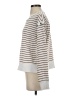 Evereve Stripes White Pullover Sweater Size S - photo 5