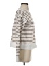Evereve Stripes White Pullover Sweater Size S - photo 4