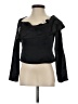 Reformation Black Long Sleeve Top Size 2 - photo 1