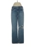 GRLFRND 100% Cotton Hearts Blue Jeans Size 25 waist - photo 1