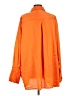 PrettyLittleThing 100% Polyester Orange Long Sleeve Blouse Size 12 - photo 2