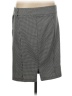 Arden B. Houndstooth Gray Casual Skirt Size 8 - photo 1