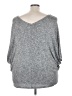 Ava & Viv Gray Poncho Size 4X - photo 2
