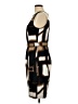 Cache Graphic Brown Casual Dress Size 10 - photo 5