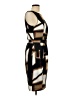 Cache Graphic Brown Casual Dress Size 10 - photo 4