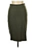 Assorted Brands Solid Green Casual Skirt Size L - photo 1