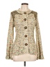 BCBGMAXAZRIA Tweed Tan Cardigan Size L - photo 1