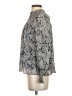 Cinq à Sept 100% Polyester Paisley Gray Long Sleeve Blouse Size XS - photo 5