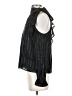 Intermix Black Long Sleeve Silk Top Size 4 - photo 5