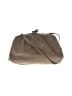 Unbranded Solid Gray Tan Leather Crossbody Bag One size - photo 1