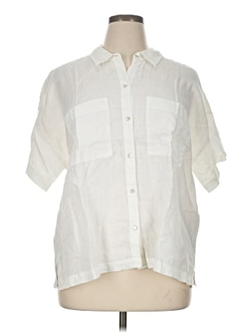 Eileen Fisher Short Sleeve Blouse (view 1)
