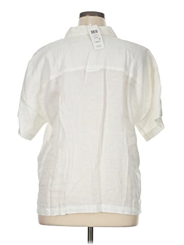 Eileen Fisher Short Sleeve Blouse (view 2)