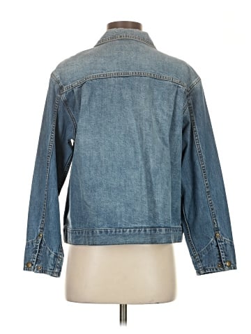 The Great. Denim Jacket - back