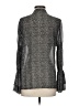MICHAEL Michael Kors Polka Dots Black Long Sleeve Blouse Size S - photo 2