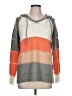 Unbranded 100% Acrylic Color Block Gray Pullover Sweater Size L - photo 1