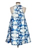 Elliatt Print Blue Casual Dress Size XS - photo 2