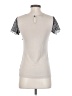 Bebe Gray Short Sleeve Top Size S - photo 2