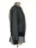 Nicole Miller Artelier Gray Track Jacket Size S - photo 4