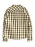 Bonpoint 100% Cotton Plaid Yellow Long Sleeve Button-Down Shirt Size 14 - photo 2