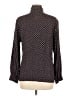 Pendleton 100% Rayon Polka Dots Black Long Sleeve Blouse Size 8 - photo 2
