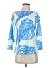 Vineyard Vines Blue 3/4 Sleeve Blouse Size XS - photo 1