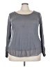 Cato Gray 3/4 Sleeve T-Shirt Size 22 - 24 - photo 1