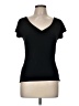 Axcess Black Short Sleeve Top Size M - photo 1