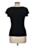 Axcess Black Short Sleeve Top Size M - photo 2