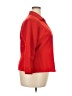Kathy Che Red Long Sleeve Button-Down Shirt Size 18 - photo 4