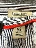 British Khaki 100% Cotton Chevron-herringbone Gray Shorts Size 2 - photo 3