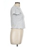 Shein Gray Short Sleeve Top Size L - photo 4