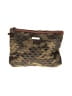 Joan & David Camo Gold Green Clutch One size - photo 1
