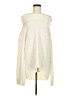 Three Dots Chevron-herringbone Ivory Pullover Sweater Size M - photo 1