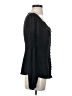 Majorelle 100% Polyester Black Long Sleeve Blouse Size S - photo 4