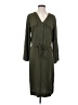 Max Studio Solid Green Casual Dress Size S - photo 1