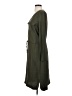 Max Studio Solid Green Casual Dress Size S - photo 5