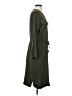 Max Studio Solid Green Casual Dress Size S - photo 4