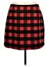 Old Navy Plaid Red Casual Skirt Size 12 - photo 1