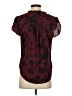 41Hawthorn 100% Polyester Burgundy Short Sleeve Blouse Size XS - photo 2