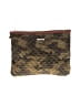 Joan & David Camo Gold Green Clutch One size - photo 1
